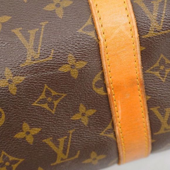 Louis Vuitton Boston Bag Monogram Keepall 50 M41426 Brown Men Women Unisex - Picture 10 of 10